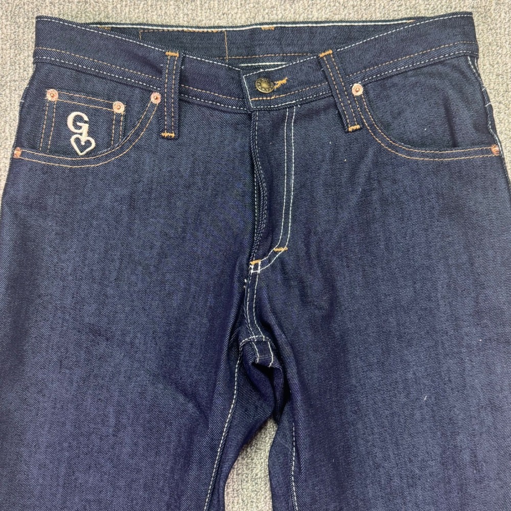 Branded Denim Gracie Women's High Rise Bootcut Jeans Dark Wash Tall 30X36‎